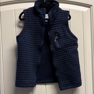 Properly Tied Navy Quilted Kids Vest